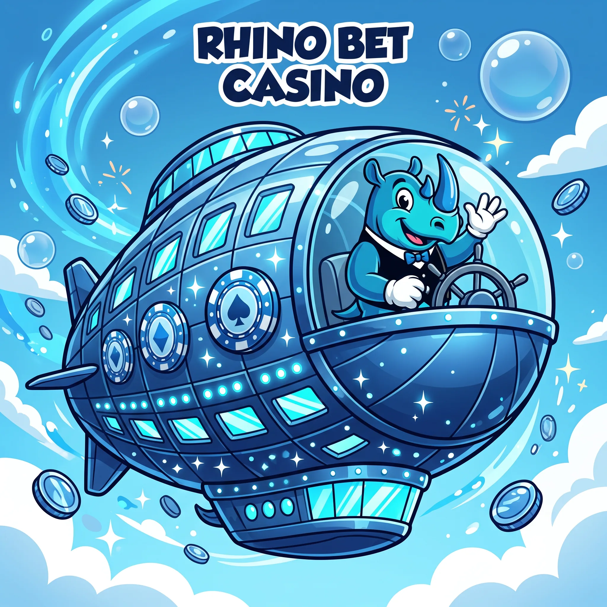 Rhino Bet casino airship adventure